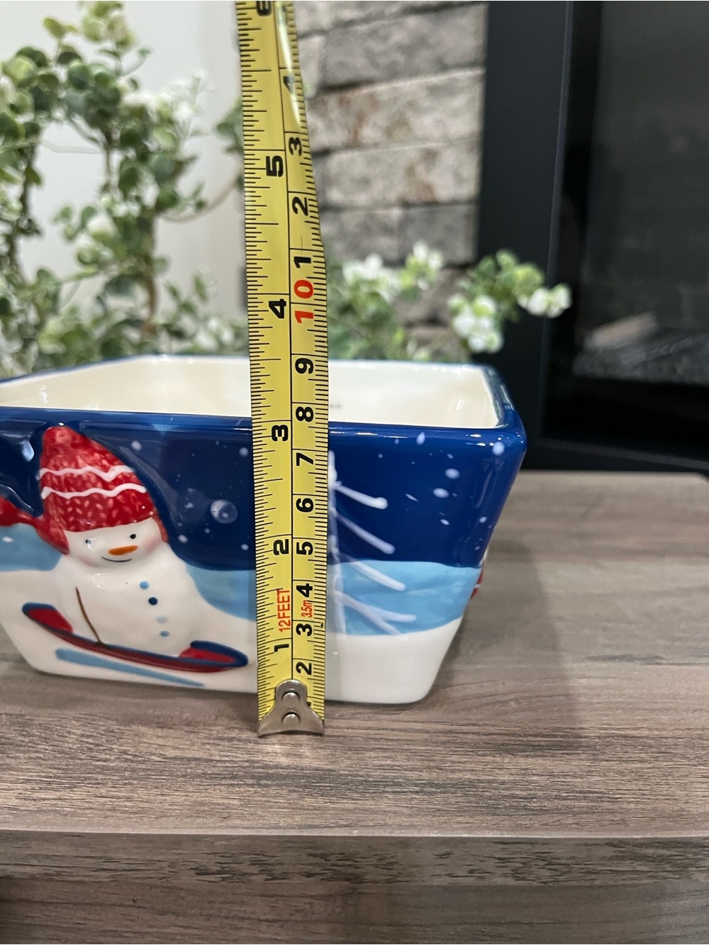 St. Nicholas Square Vintage Retired Snowmand Snowman 3D design EUC - Picture 9 of 11
